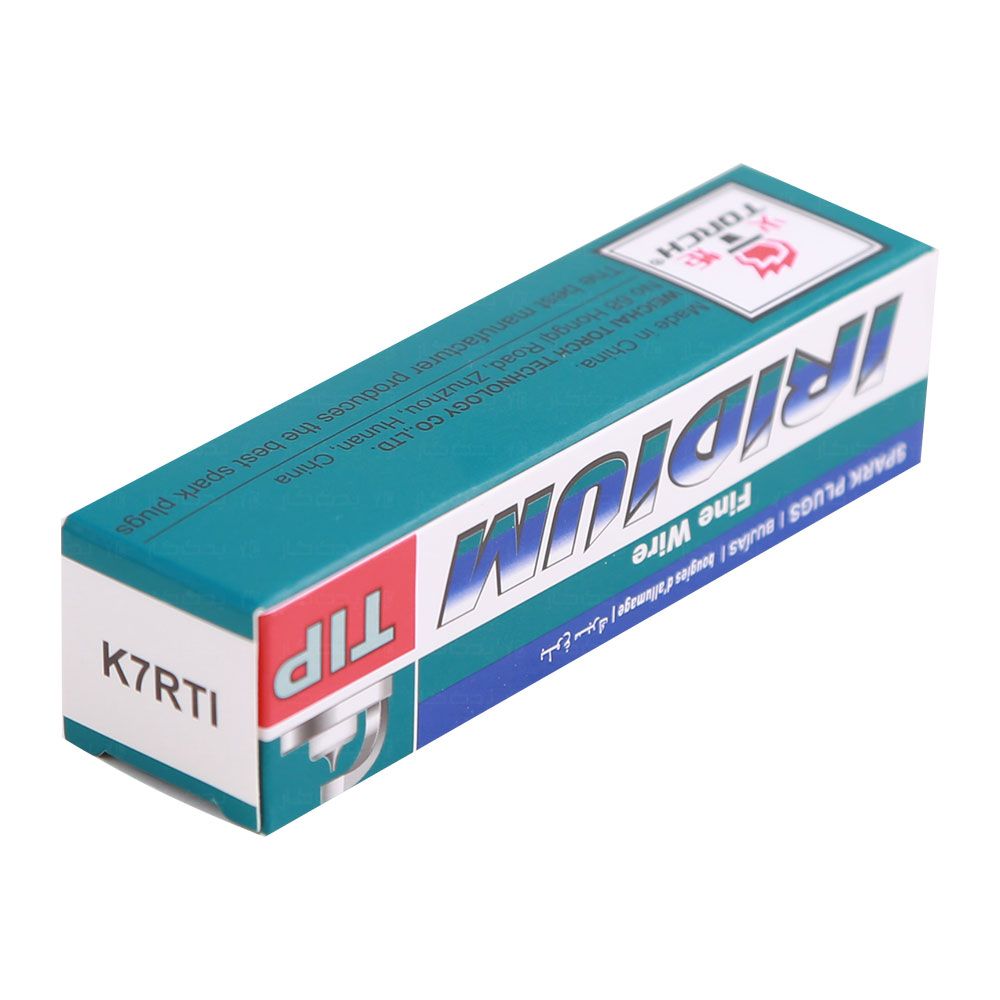 شمع سوزنی پایه کوتاه ایریدیم تورچ K7RTI اصلی - Image 3